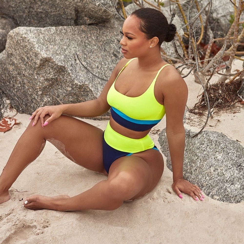 Two piece swim